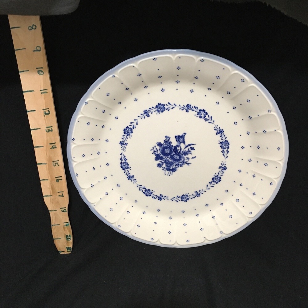 Sango Blue Renaissance Acadia 290 Plate Made In Japan. - Picture 5 of 5